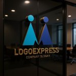 画像15: 二つのMと人型が連なる成長ロゴ (15)