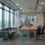 画像9: 二つのMと人型が連なる成長ロゴ (9)