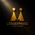 画像12: 二つのMと人型が連なる成長ロゴ (12)