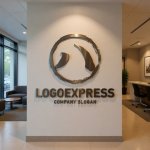 画像10: 墨絵の「八」ロゴ (10)