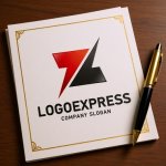 画像6: シャープなZ字のダイナミックロゴ (6)