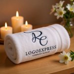 画像5: エレガントに絡み合うRとEのロゴ (5)