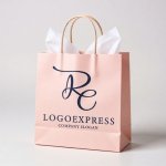 画像6: エレガントに絡み合うRとEのロゴ (6)