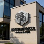 画像8: 複雑な構造のキューブロゴ (8)