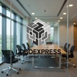 画像9: 複雑な構造のキューブロゴ (9)