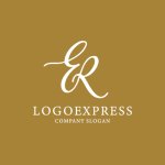 画像4: エレガントな筆記体ERロゴ (4)