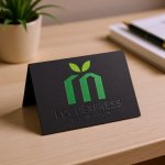 画像6: M字と葉っぱの自然派ハウスロゴ (6)