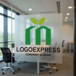 画像8: M字と葉っぱの自然派ハウスロゴ (8)