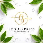 画像9: 優雅なESの筆記体ロゴ (9)