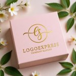 画像10: 優雅なESの筆記体ロゴ (10)