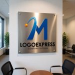 画像7: 軌道とM字のダイナミックロゴ (7)