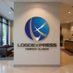 画像10: グローバルなK字のダイナミックロゴ (10)