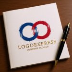 画像6: 筆書きの繋がりと無限大のロゴ (6)