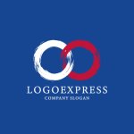 画像4: 筆書きの繋がりと無限大のロゴ (4)