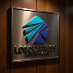 画像5: 五角形とK字のダイナミック先進ロゴ (5)