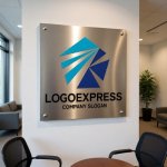 画像7: 五角形とK字のダイナミック先進ロゴ (7)