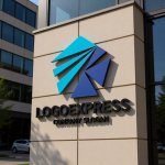 画像8: 五角形とK字のダイナミック先進ロゴ (8)