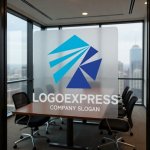 画像11: 五角形とK字のダイナミック先進ロゴ (11)