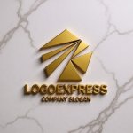 画像13: 五角形とK字のダイナミック先進ロゴ (13)