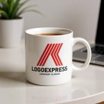 画像16: K字の力強いライン建設ロゴ (16)