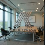 画像9: K字の力強いライン建設ロゴ (9)