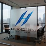 画像11: シャープなH字のスピードロゴ (11)