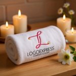 画像5: 優雅なL字の輝くロゴ (5)