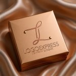 画像14: 優雅なL字の輝くロゴ (14)