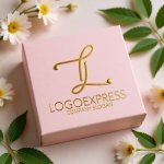 画像10: 優雅なL字の輝くロゴ (10)