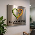 画像14: 温かいハートと成長のロゴ (14)