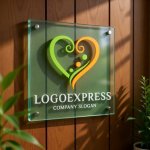 画像11: 温かいハートと成長のロゴ (11)