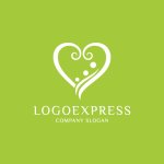 画像4: 温かいハートと成長のロゴ (4)