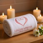 画像5: 優雅な曲線で描かれたハートのロゴ (5)