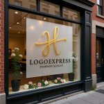 画像7: エレガントなH字のロゴ (7)