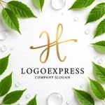 画像9: エレガントなH字のロゴ (9)