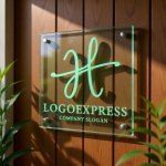 画像11: エレガントなH字のロゴ (11)
