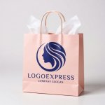 画像6: 優雅な女性のシルエットロゴ (6)