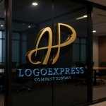 画像15: 優雅に絡み合うAP（またはH）のロゴ (15)