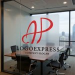 画像11: 優雅に絡み合うAP（またはH）のロゴ (11)