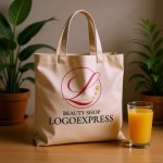 画像8: 優雅なL字と輝くドットの円形ロゴ (8)