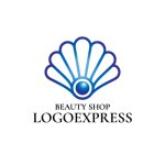 画像3: 貝殻と真珠のエレガントビューティーロゴ (3)