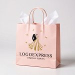 画像6: ウェディングドレスとタキシードの輝きロゴ (6)