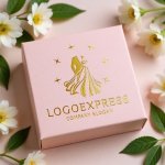 画像10: ウェディングドレスとタキシードの輝きロゴ (10)