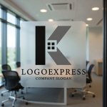 画像8: K字と家が融合したロゴ (8)