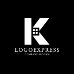 画像4: K字と家が融合したロゴ (4)