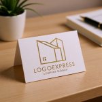 画像6: ミニマルなラインの家（建物）ロゴ (6)