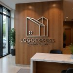 画像13: ミニマルなラインの家（建物）ロゴ (13)