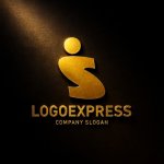 画像12: S字と人型の活力ロゴ (12)