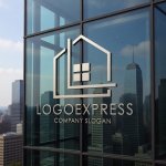 画像16: L字と窓が融合したラインアートのハウスロゴ (16)