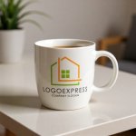 画像12: L字と窓が融合したラインアートのハウスロゴ (12)